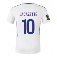 Camiseta Olympique Lyonnais Alexandre Lacazette #10 Primera Equipación 2024-25 manga corta